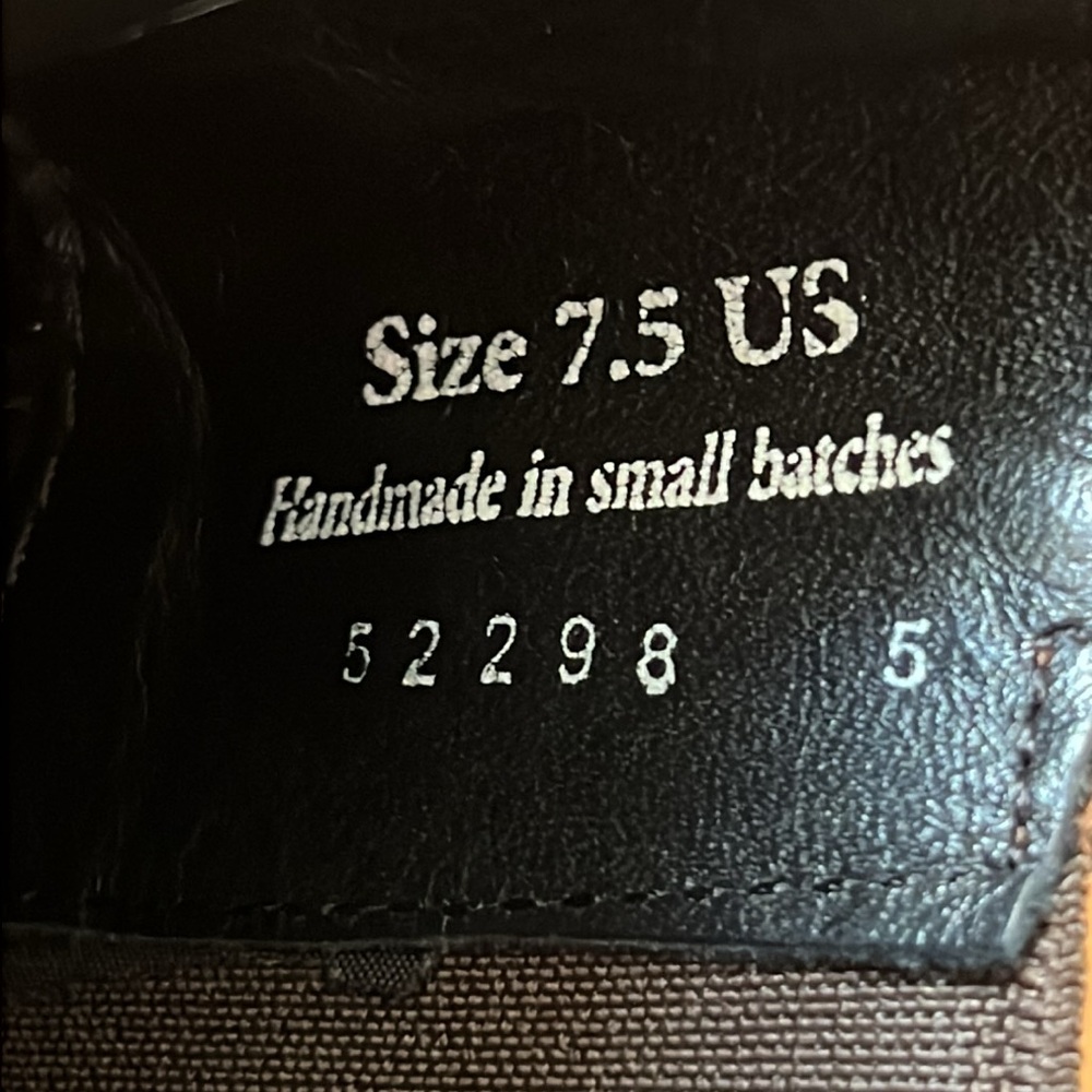 Thursday Boot Co. Brown Leather/Suede Boots Size 7.5 women’s - Picture 11 of 15